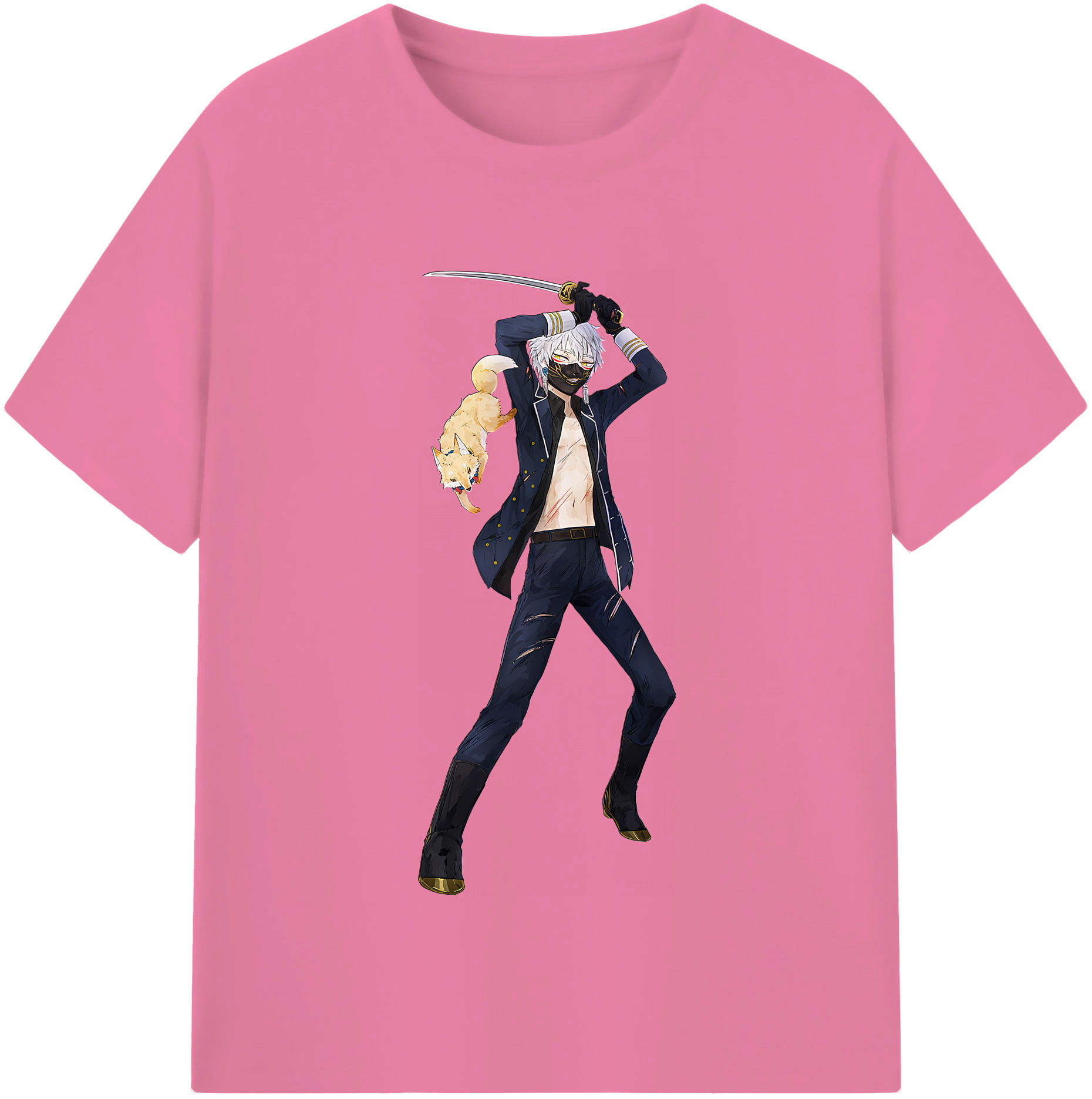 （画像用） 刀剣乱舞 Touken Ranbu 綿100％半袖Tシャツ（フロントプリント）